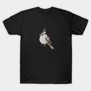 White-Crowned Sparrow T-Shirt
